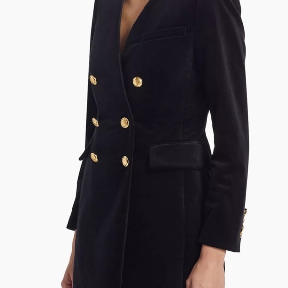 A.L.C Chelsea Velvet Blazer Dress - Picture 6 of 7